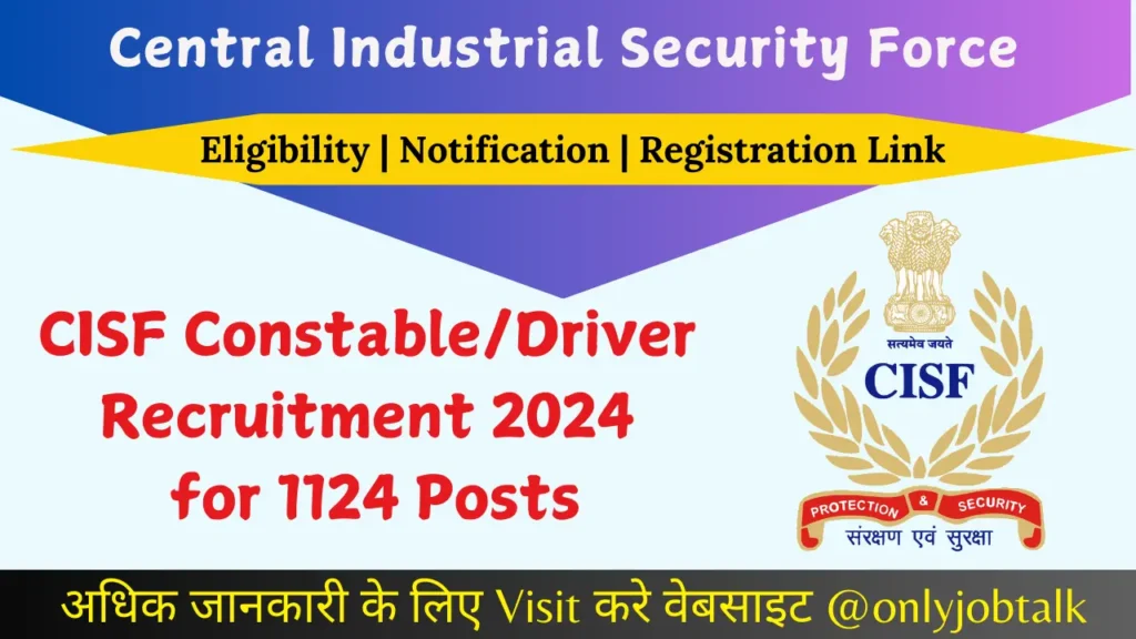 CISF Constable Driver