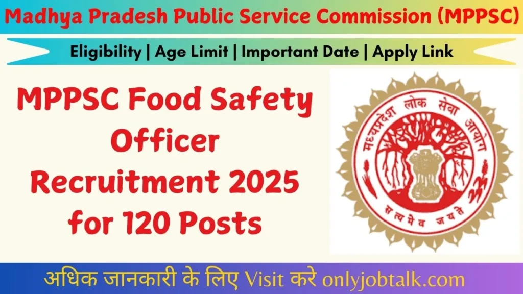 MPPSC Food Safety Officer