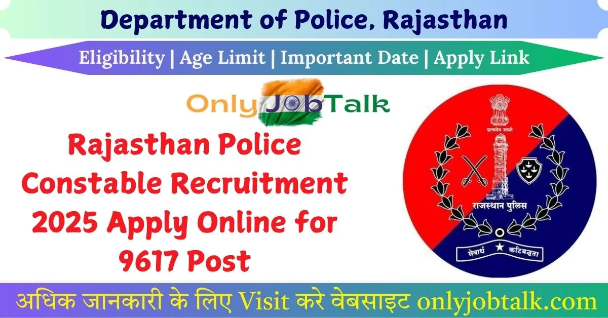 Rajasthan Police Constable