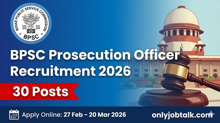 Bihar BPSC Prosecution Officer