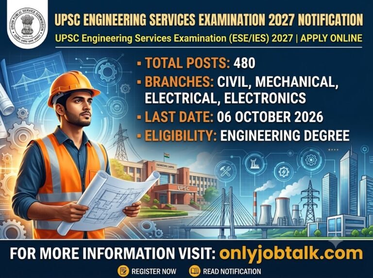 UPSC Engineering Service Examination 2027