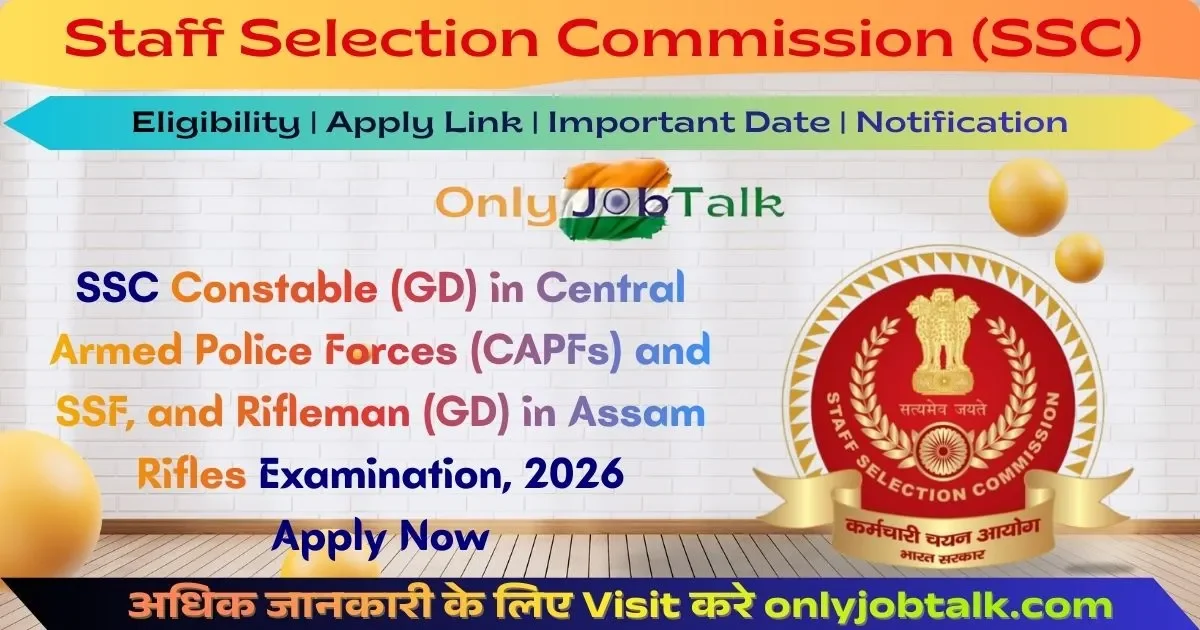 SSC Constable GD