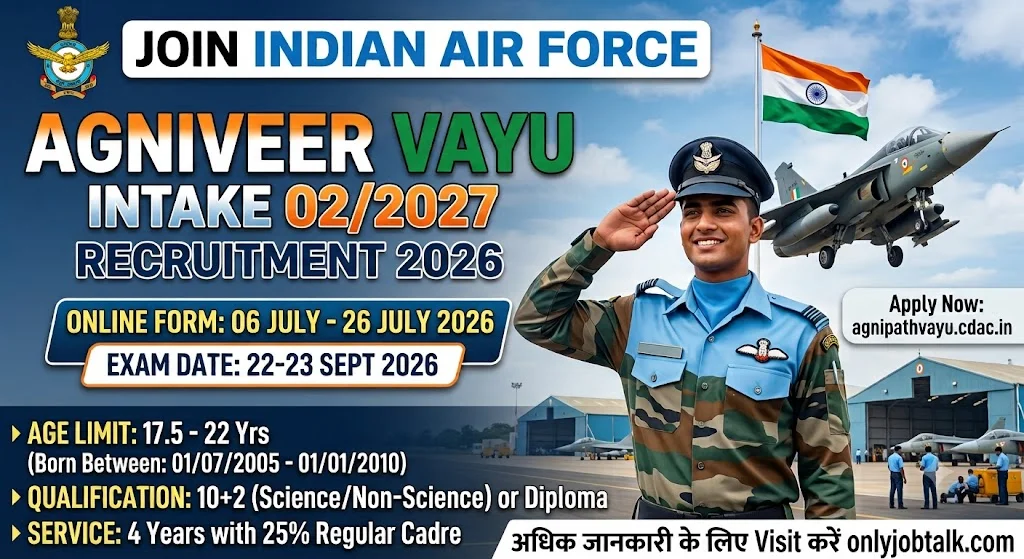 Agniveer Vayu Intake 02/2027